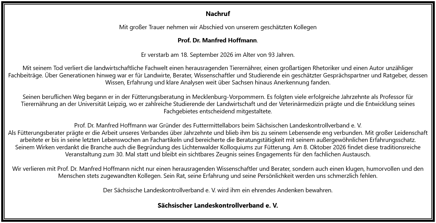Bildmaterial LKV Sachsen Bildmaterial LKV Sachsen